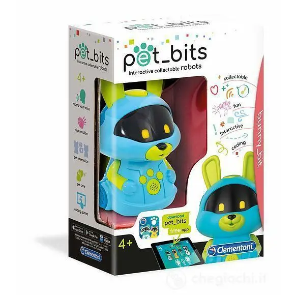 Pet Bits Robot Coniglio educativo Coding (12096)