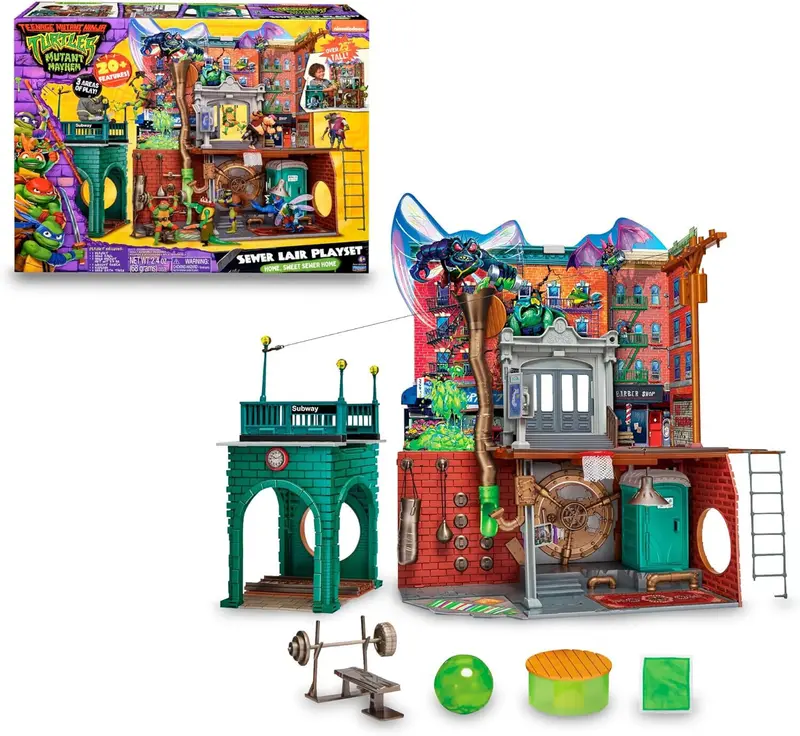 PLAYSET TARTARUGHE NINJA