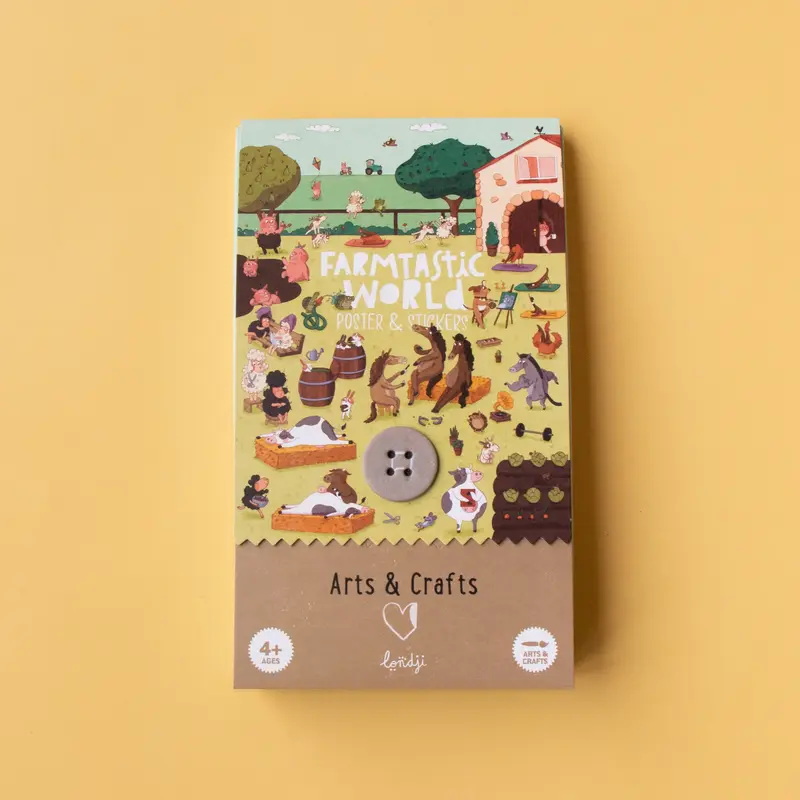 Poster e adesivi, Farmtastic world