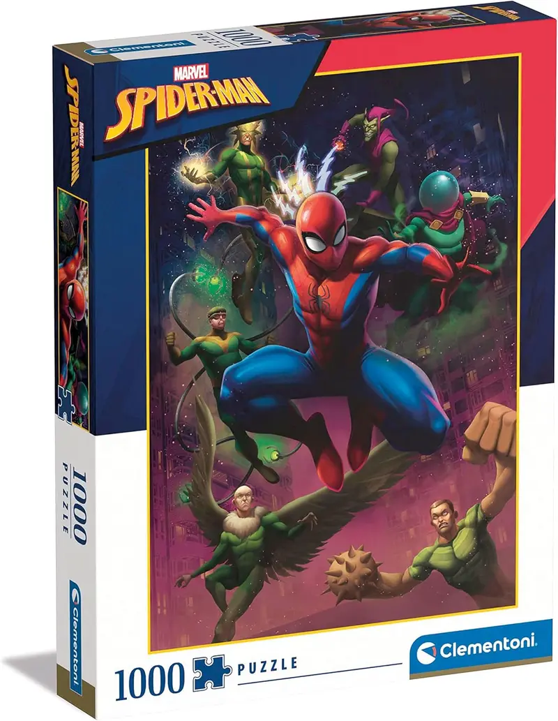 PUZZLE 1000 SPIDERMAN ILLUSTRADED