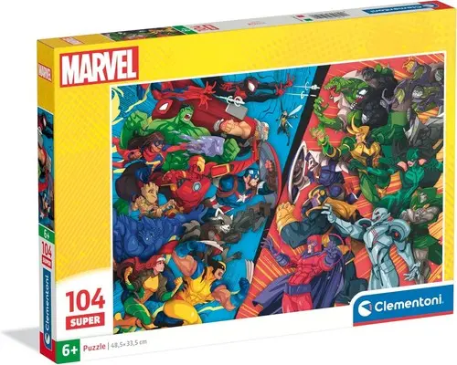 PUZZLE 104 PEZZI MARVEL