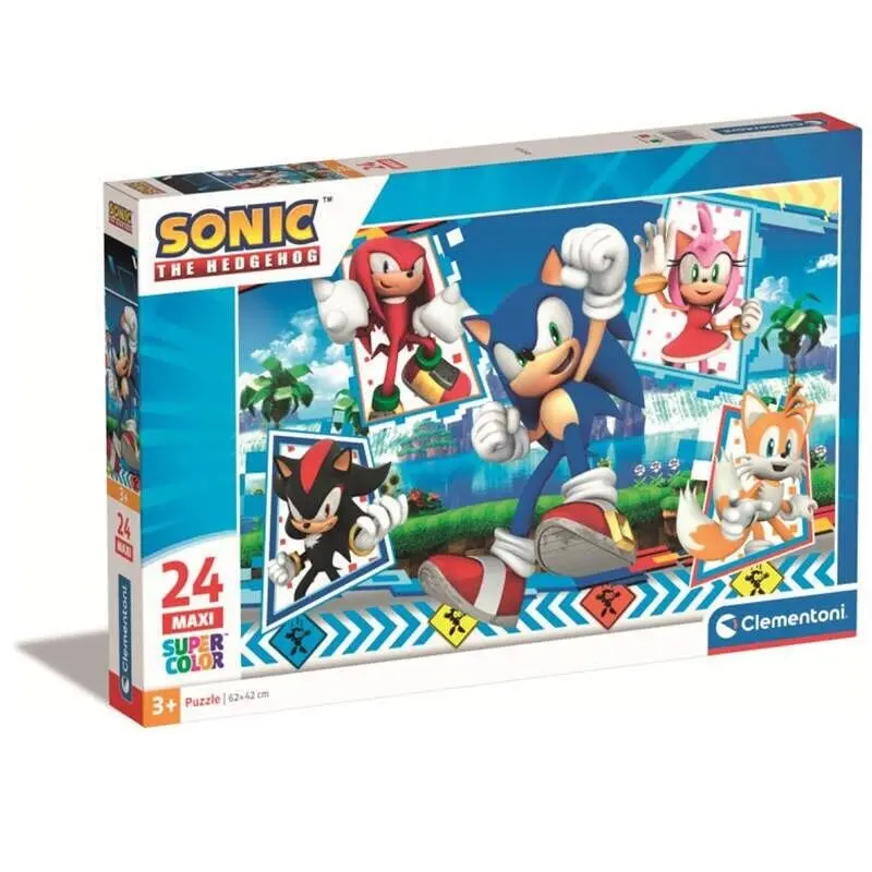 PUZZLE 24 PEZZI MAXI SONIC