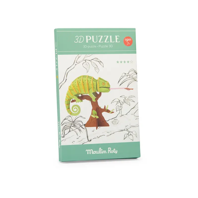 Puzzle 3D Camaleonte