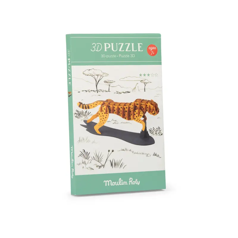 Puzzle 3D Ghepardo