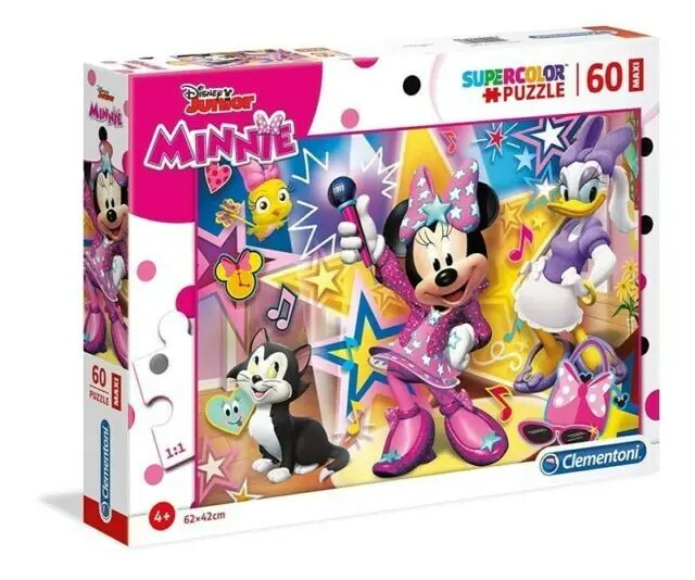 PUZZLE 60 PEZZI MAXI MINNIE HAPPY HELP