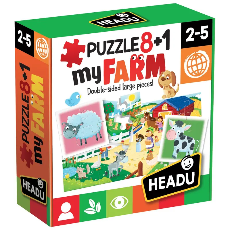 Puzzle 8+1 Farm