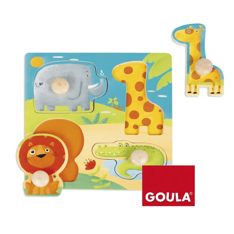 Puzzle Animali Della Giungla