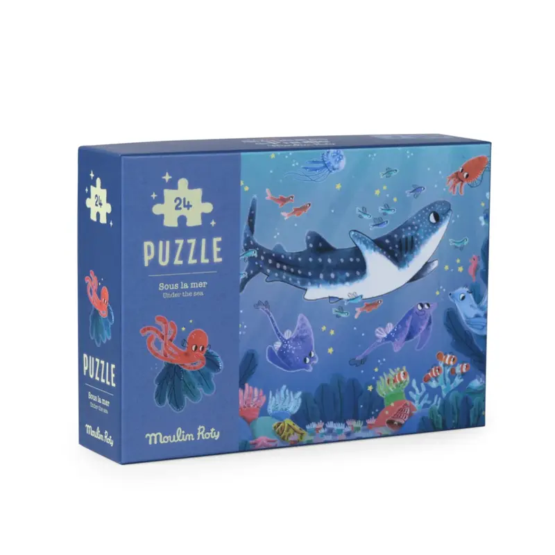 Puzzle fluorescente Sotto il mare, 24pz
