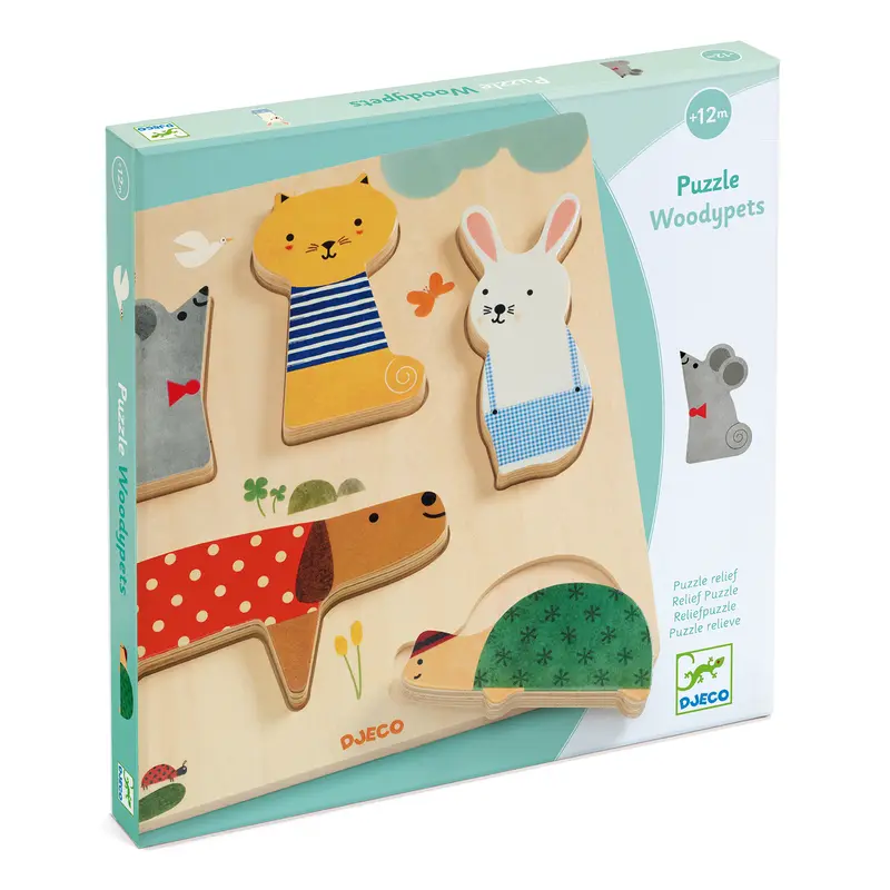 Puzzle in Legno - Woodypets