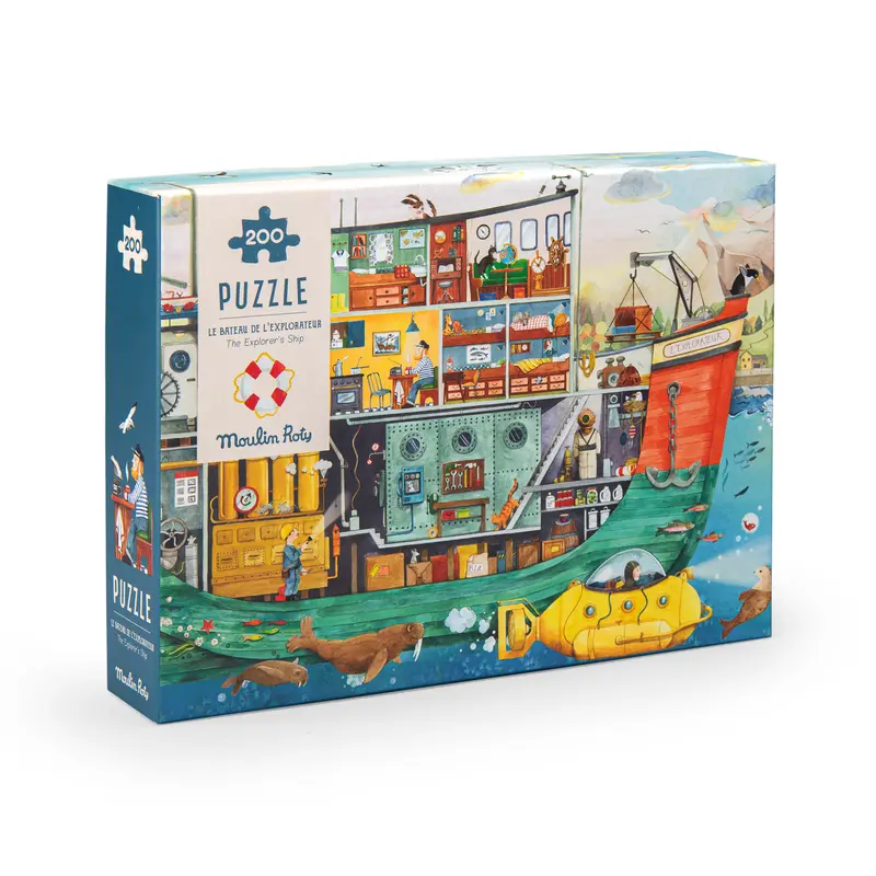 Puzzle La nave dell'esploratore, 200 pezzi