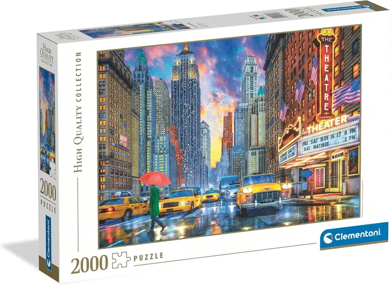 PUZZLE RAINY MANHATTAN 2000 PEZZI