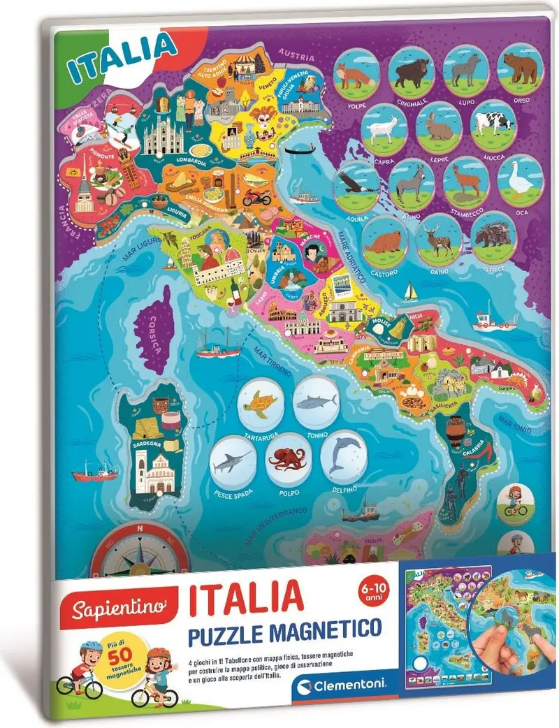 QUADRO MAGNETICO ITALIA