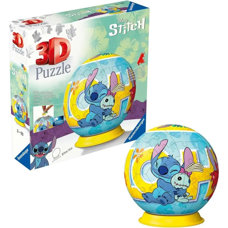 RAVENSBURGER 3D Puzzle Ball Stitch - 11596