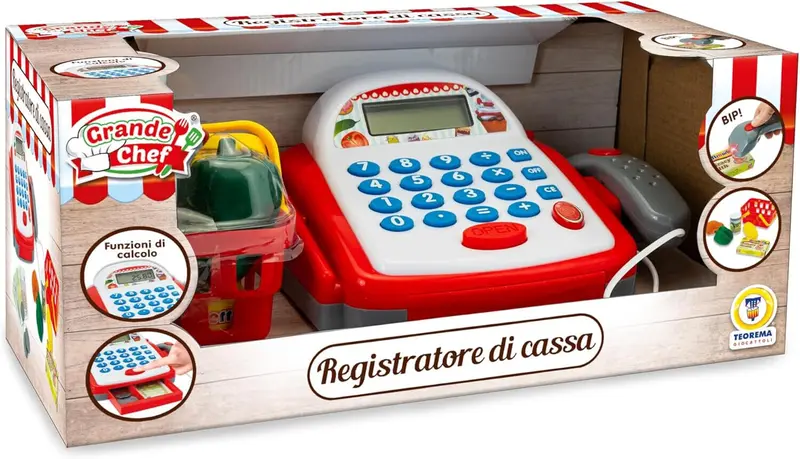 REGISTRATORE DI CASSA CON SCANNER