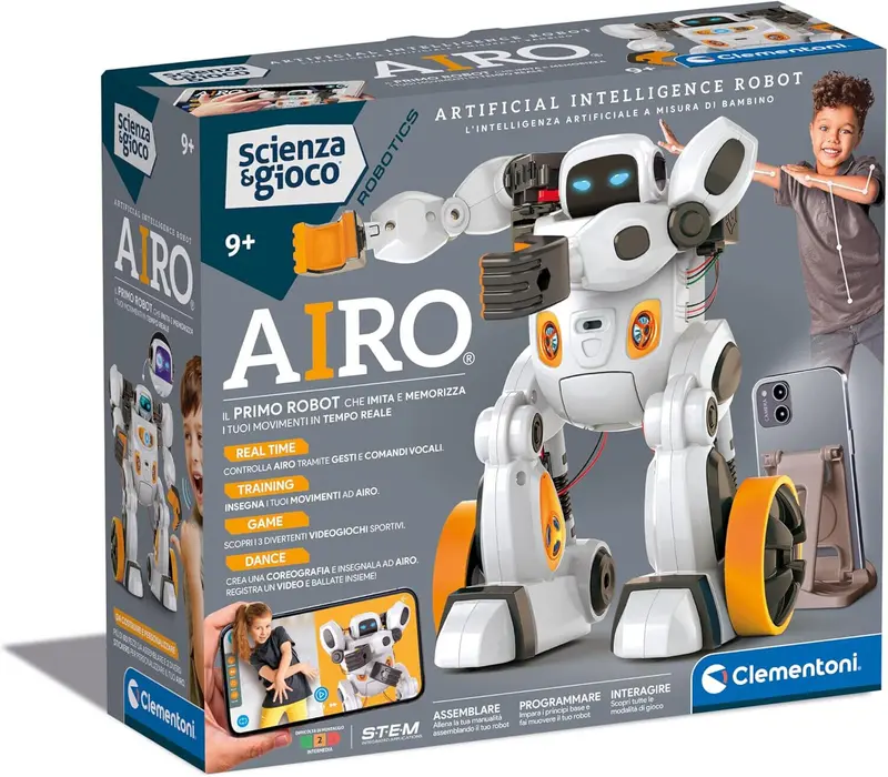 ROBOT - AIRO - ARTIFICIAL INTELLIGENCE SCIENZA E GIOCO ROBOTICS