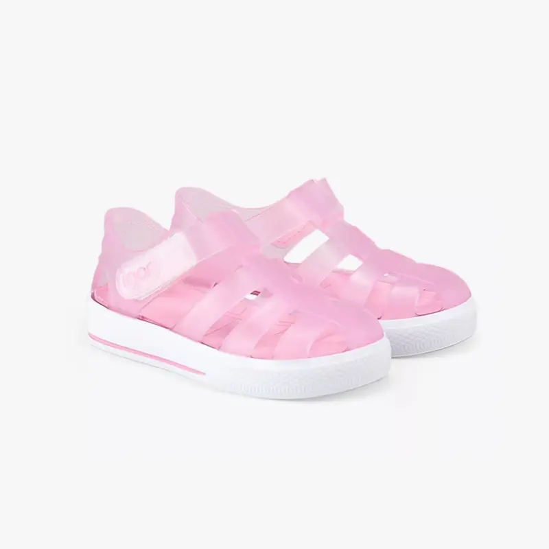 Sandali da spiaggia, Jelly rosa