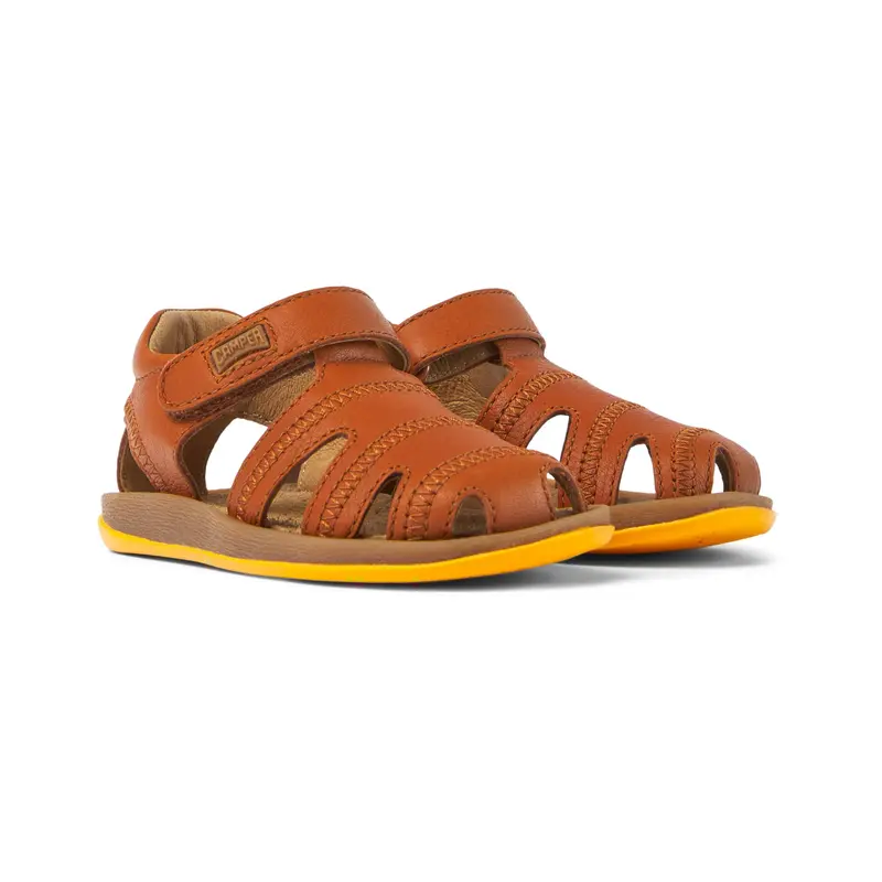 Sandali in pelle marrone, Bicho