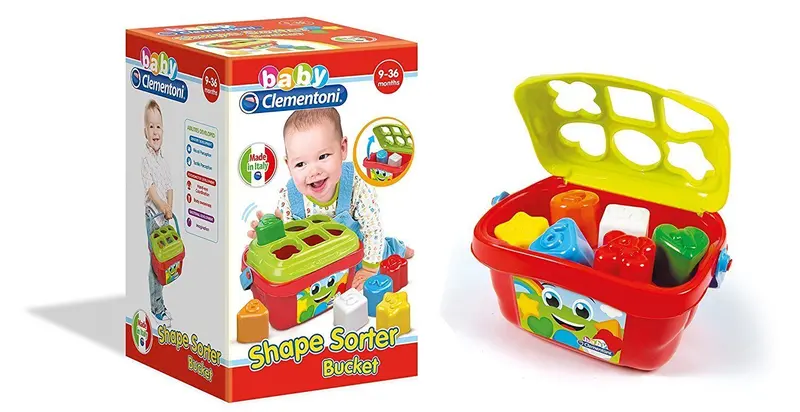 Secchiello Forme E Colori Shape Sorter Clementoni 17106