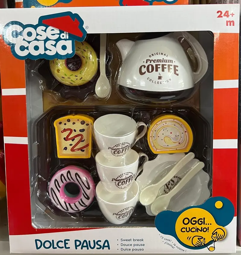 SERVIZIO DA THÈ CON TEIERA E DOLCETTI