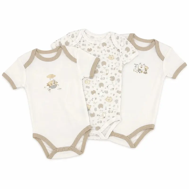 Set 3 Body 100% Cotone