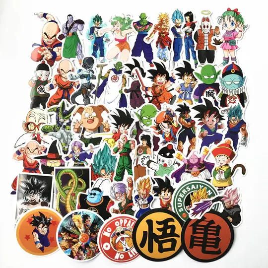 Set Di Adesivi Dragon Ball