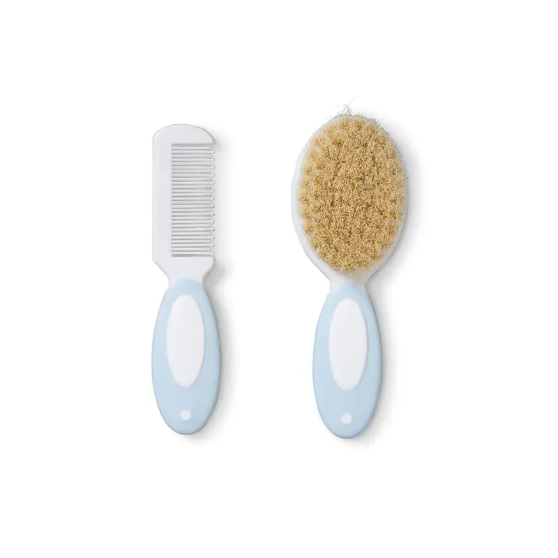 Set Pettine E Spazzola - Blu