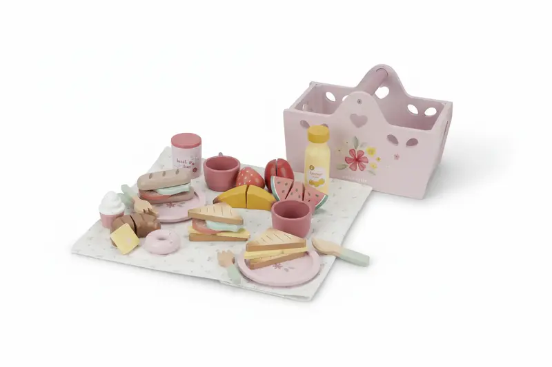 Set Picnic In Legno