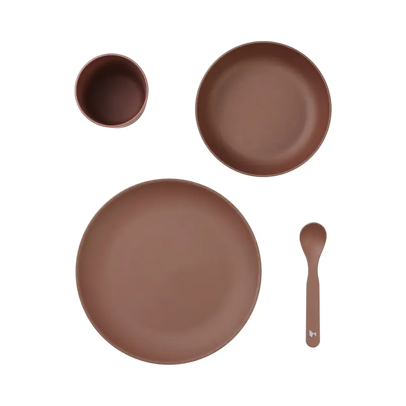 Set stoviglie in bio plastica Clay