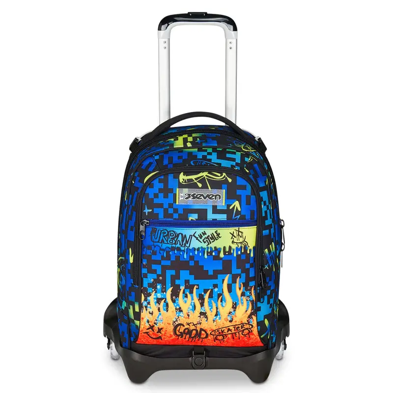 SEVEN Trolley Jack 3Wd Scribbled Flame - 200102554-535