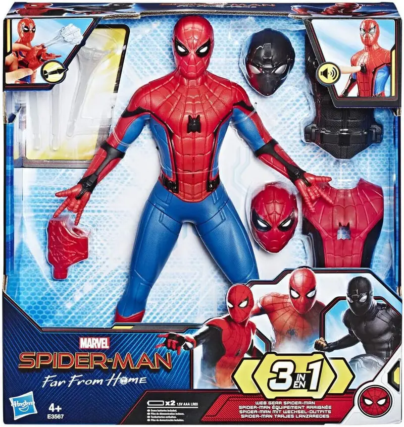 SPIDERMAN PLAYSET 3IN1