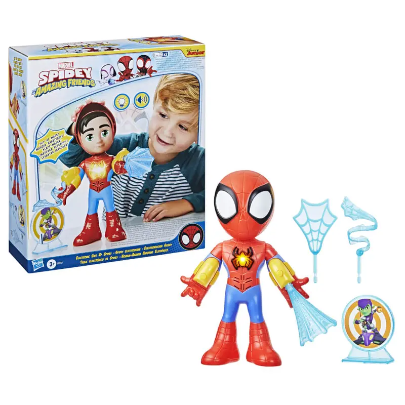 SPIDEY - PERSONAGGIO ELETTRONI CON ACCESSORI