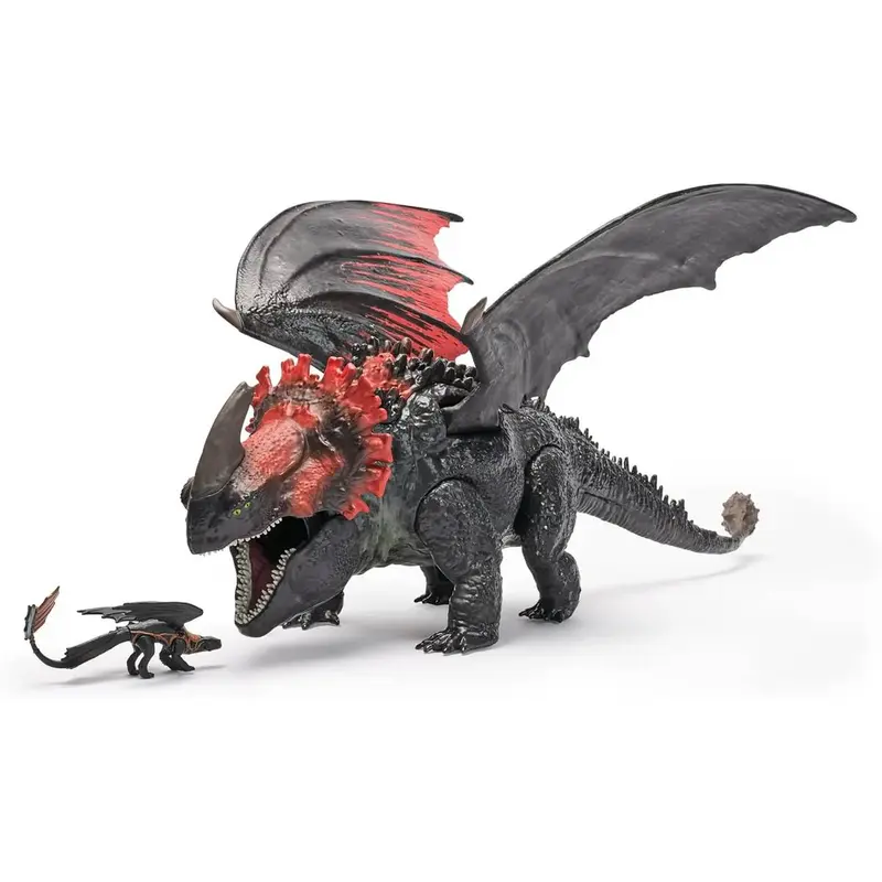 SPIN MASTER Dragon Trainer Morte Rossa E Sdentato - 6072650