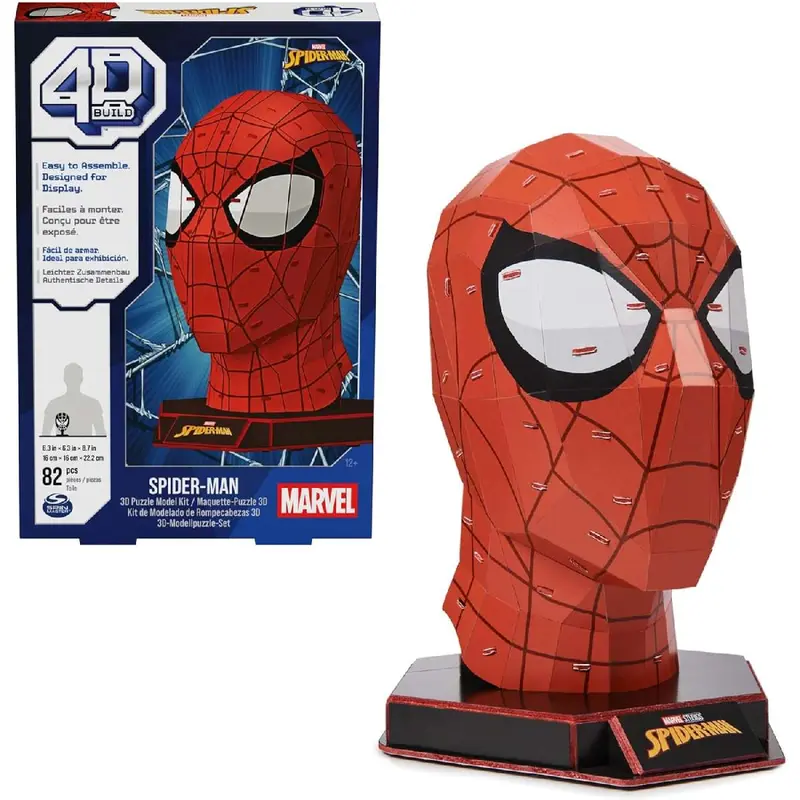 SPIN MASTER Puzzle 4D Marvel Maschera Di Spiderman - 6069842