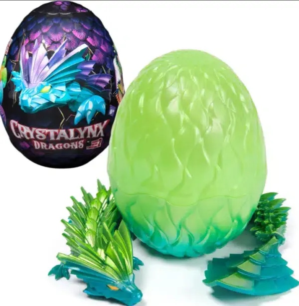 SPINMASTER Crystalynx Dragons Uova Drago