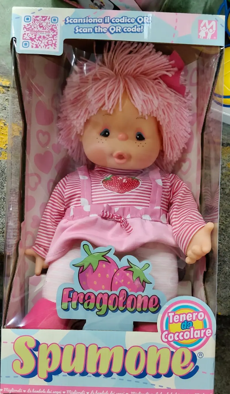 SPUMONE FRAGOLONE ROSA