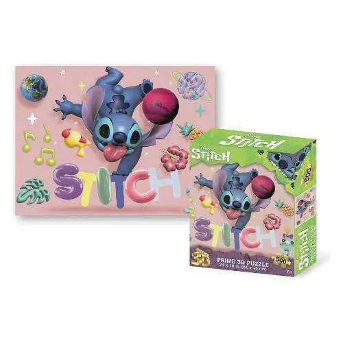 STARTRADE Puzzle 3D Stitch Party 500 Pezzi - PU402000