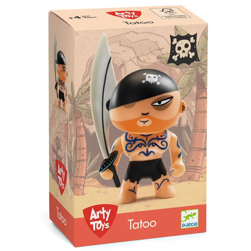 Tatoo, Piratous Arty toys