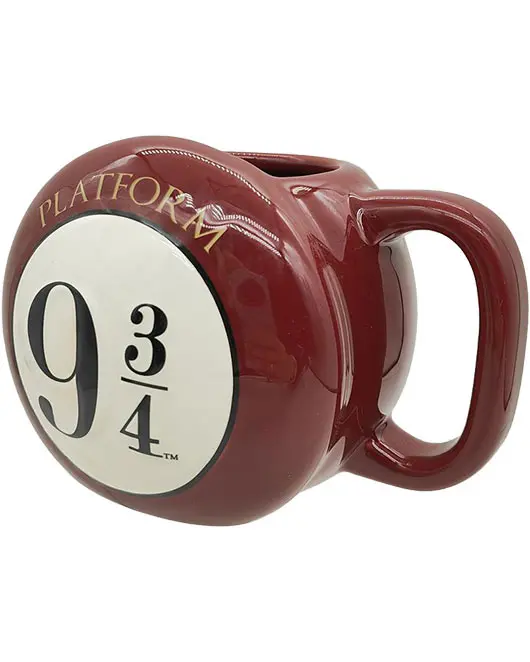 Tazza 3d Anden 9 E 3/4 Harry Potter