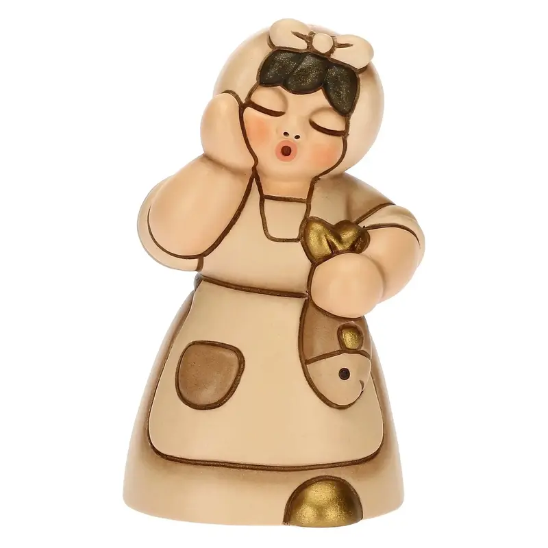 THUN Donna Con Pesce In Bianco Presepe Classico
