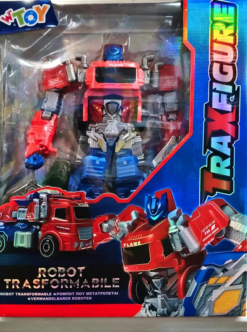 TRAXFIGURE ROBOT - CAMION BLU
