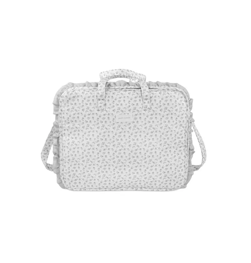 Valigia Little Bloom Flor Grigio