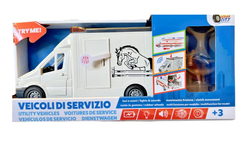 VEICOLO TRASPORTO CAVALLI