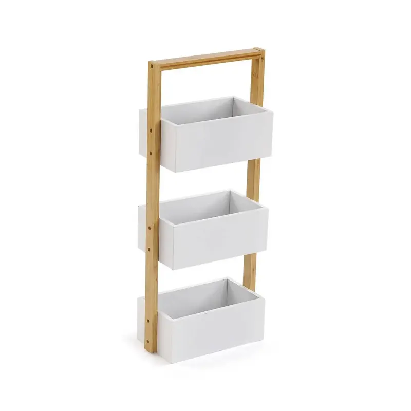 VERSA Scaffale 3 Ripiani Bianco - 21810118