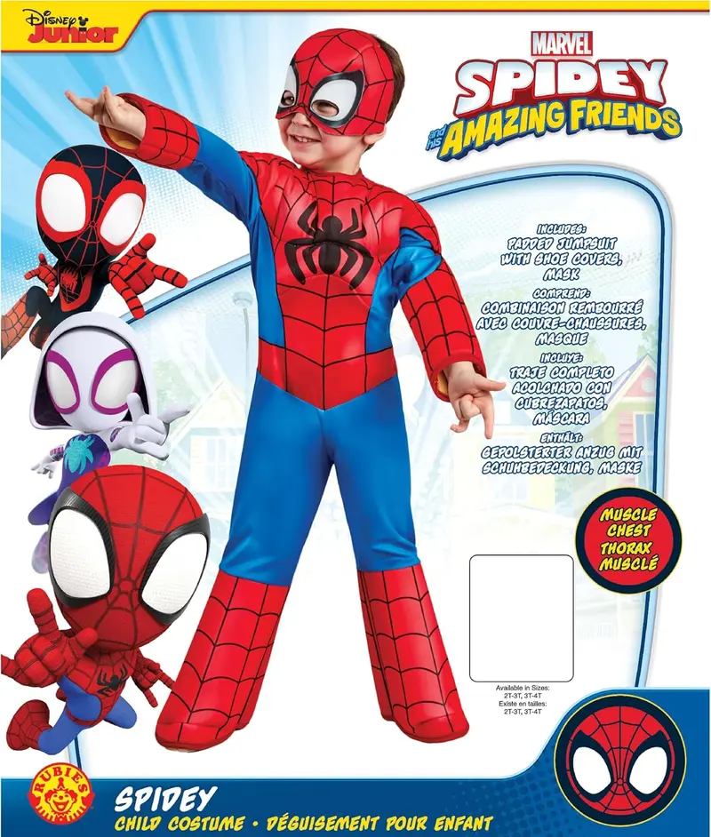 VESTITO SPIDEY 3/4 ANNI