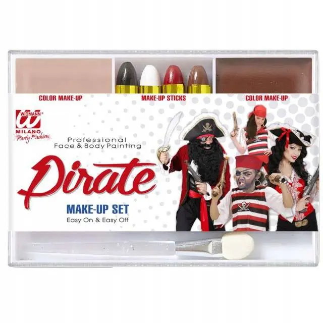Widmann - Kit Trucco Pirata