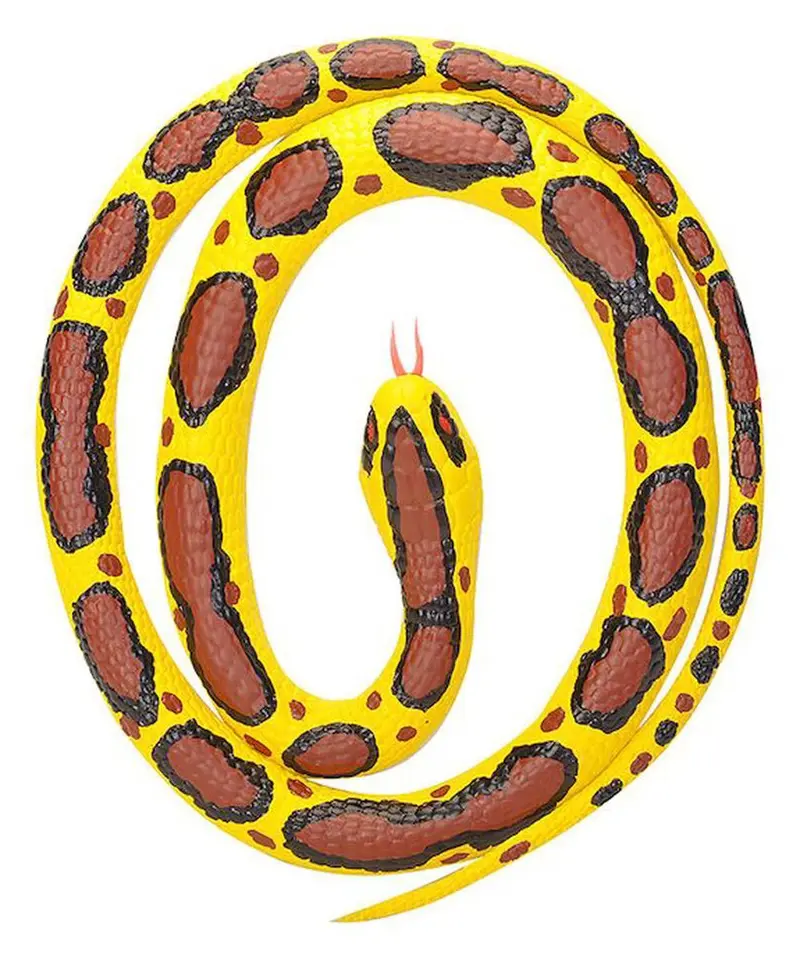 Wild Republic 20768 Rubber Serpente Small Burmese Python 117 CM