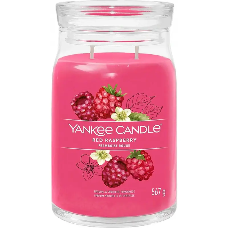 YANKEE CANDLE Giara Grande Red Raspberry
