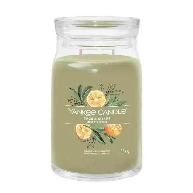 YANKEE CANDLE Giara Grande Sage E Citrus