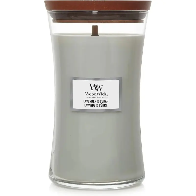 YANKEE CANDLE Woodwick Grande Lavander E Ceder