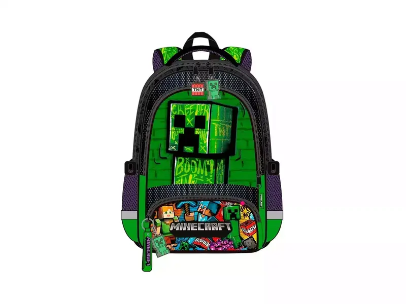 Zaino 42 Cm Minecraft